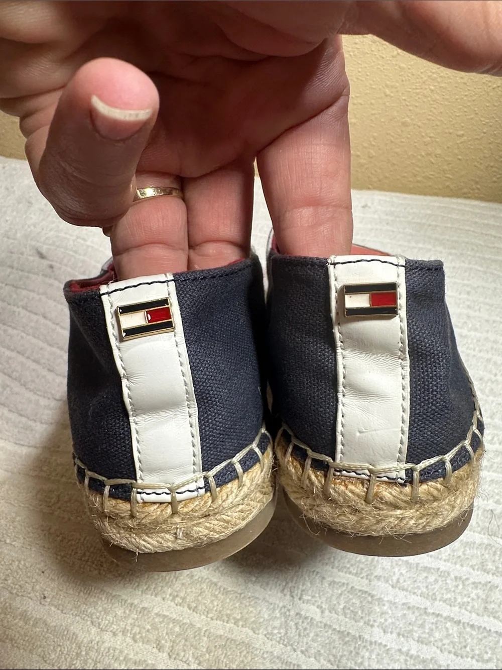 Tommy Hilfiger Espadrilles Size 6 1/2